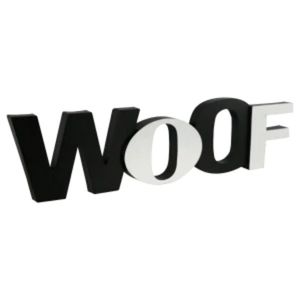 Home Decor Woof Sign
